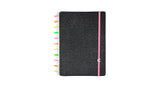 CADERNO LETS GLITTER NEON BLACK Caderno Inteligente ®