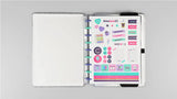 CADERNO LETS GLITTER SILVER 2.0 Caderno Inteligente ®