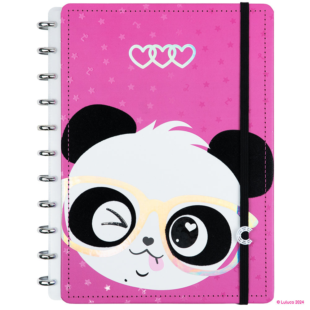 CADERNO PANDALU GLOW BY LULUCA (Cópia) Caderno Inteligente ®