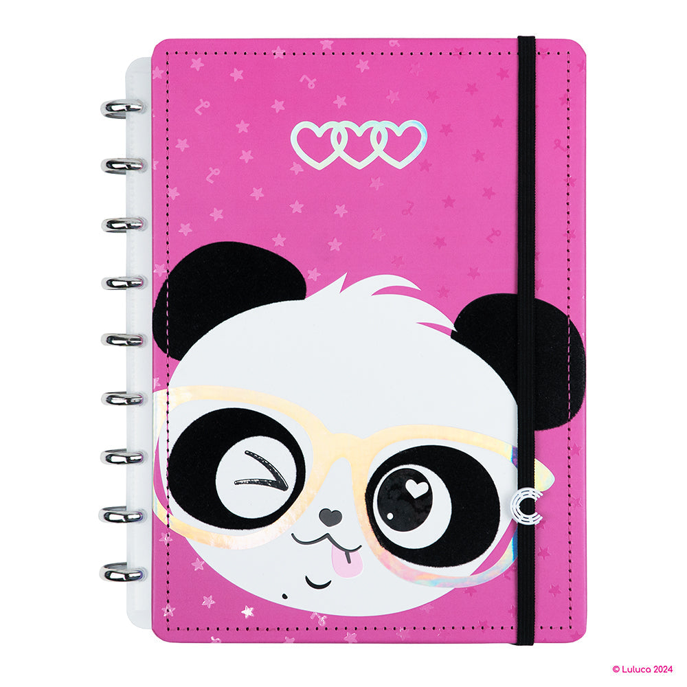 CADERNO PANDALU GLOW BY LULUCA (Cópia) Caderno Inteligente ®