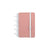 CADERNO ROSE PASTEL Caderno
