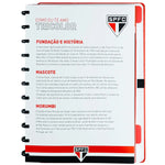 CADERNO SÃO PAULO TRICOLOR PAULISTA PRETO Caderno Inteligente ®