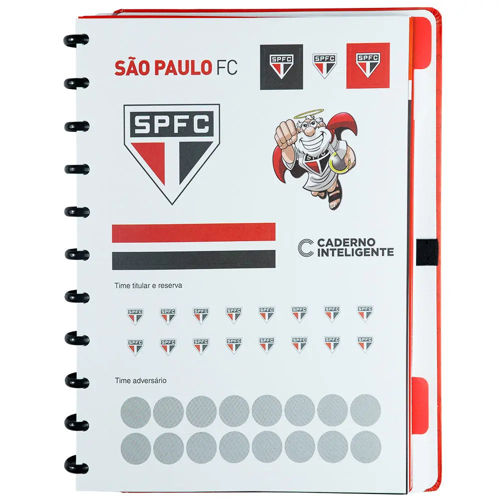CADERNO SÃO PAULO TRICOLOR PAULISTA PRETO