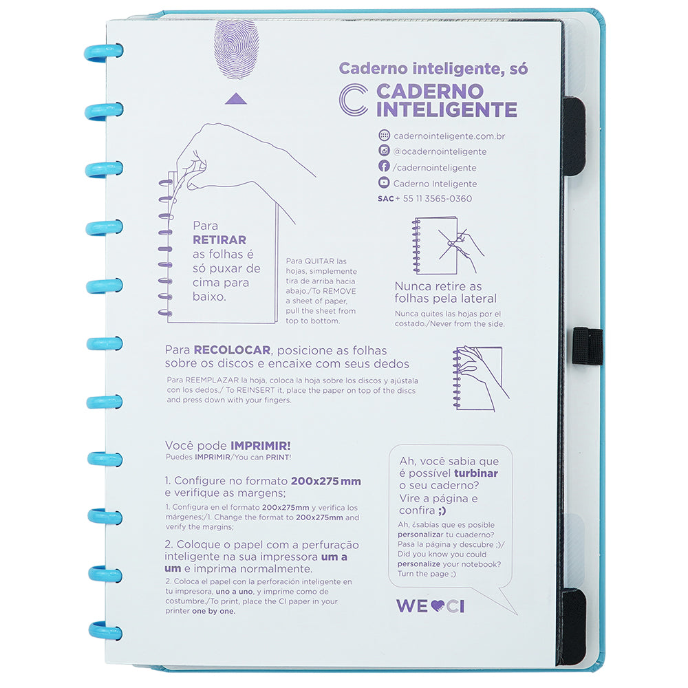 Caderno Inteligente All Blue