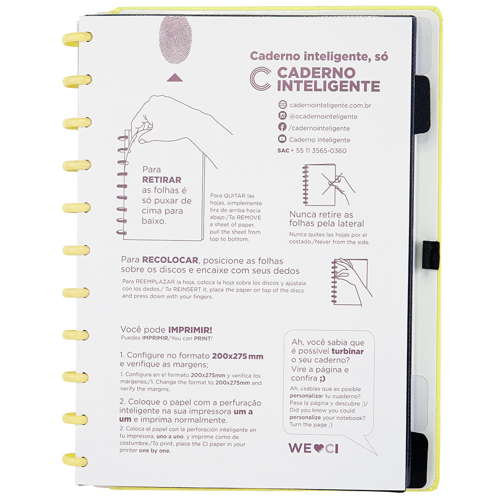 Caderno All Yellow