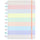 Caderno Arco-Íris Pastel