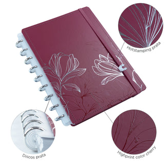 CADERNO BT CHERRY by Bruna Tavares