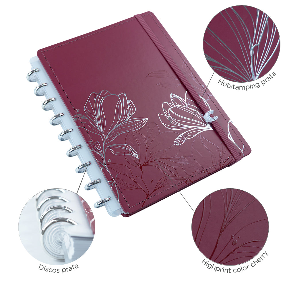 CADERNO BT CHERRY by Bruna Tavares
