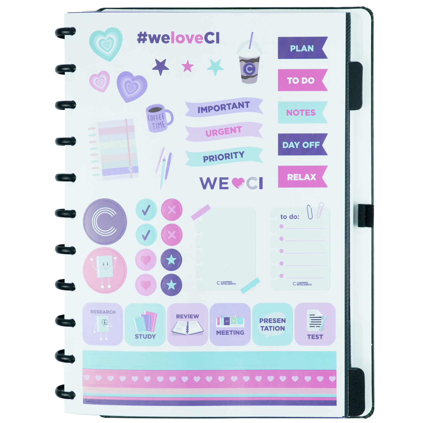 Caderno Dark Green