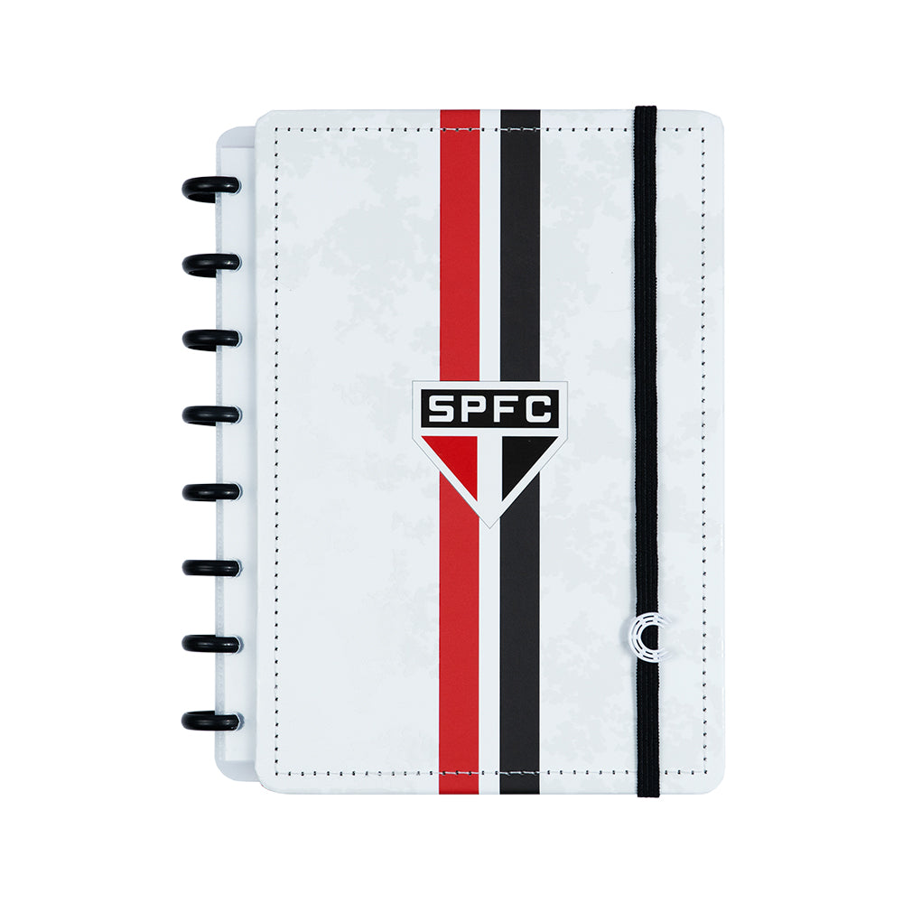 CADERNO SÃO PAULO TRICOLOR PAULISTA BRANCO