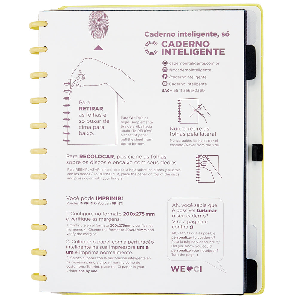 Caderno All Yellow