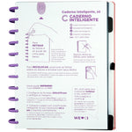CADERNO ROSE ROSÉ - GRANDE +