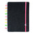 CADERNO LETS GLITTER NEON BLACK