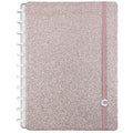Caderno Let's Glitter Rose