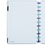 CADERNO LETS GLITTER SILVER 2.0