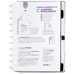 Caderno Let's Glitter Silver