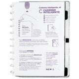 Caderno Let's Glitter Silver
