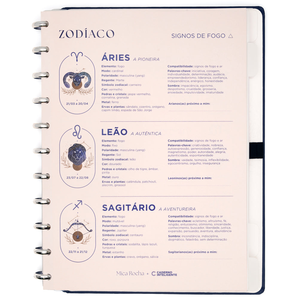 Caderno Mica Rocha A culpa é do Signo