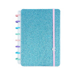 Caderno Let's Glitter Ocean Blue