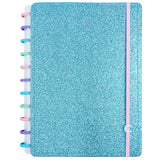 Caderno Let's Glitter Ocean Blue