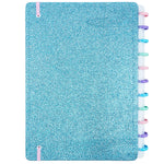 Caderno Let's Glitter Ocean Blue