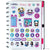 CADERNO PANDALU STAR - LULUCA