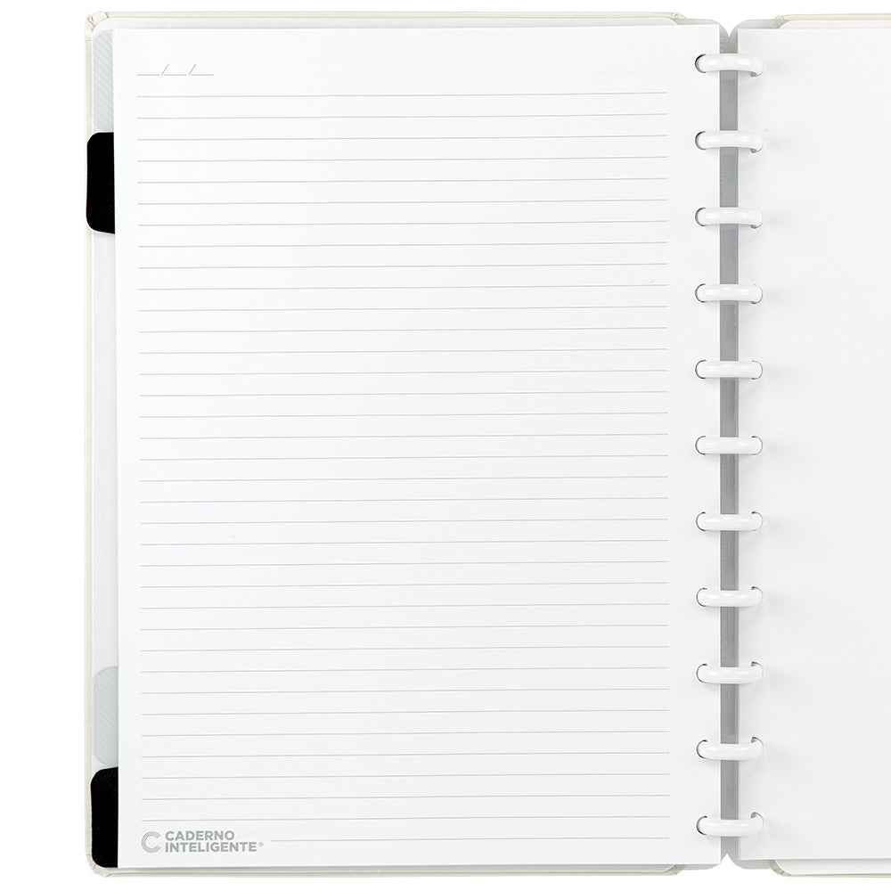 Caderno Inteligente Amarelo Pastel