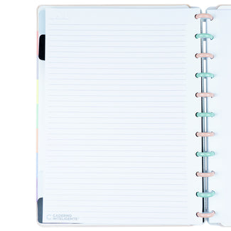 Caderno Inteligente Arco-Íris Pastel