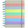 Caderno Arco-Íris Pastel G+ - Linhas Brancas Special Edition