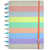 Caderno Arco-Íris Pastel G+