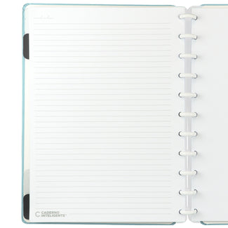 Caderno Inteligente Azul Pastel