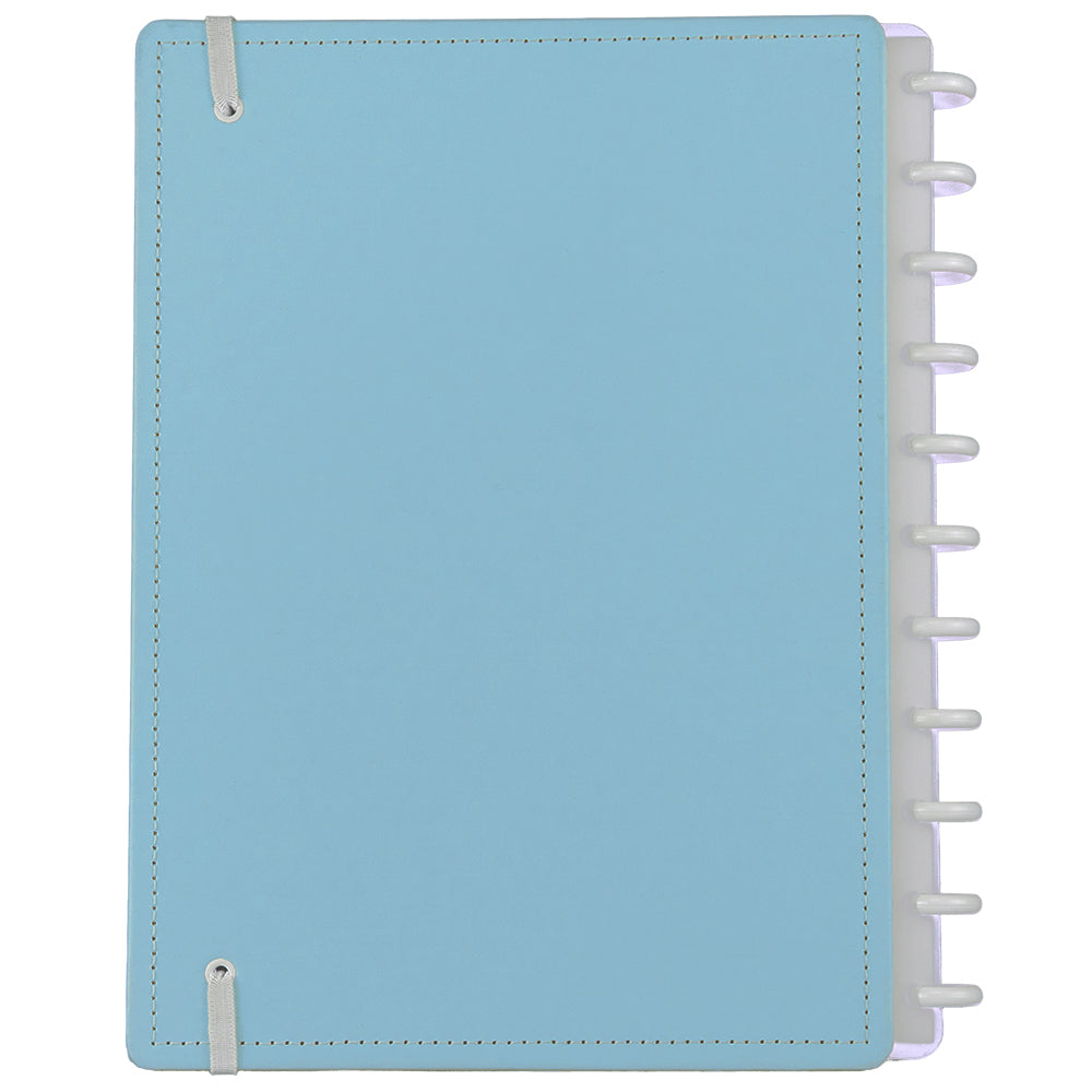 Caderno Inteligente Azul Pastel