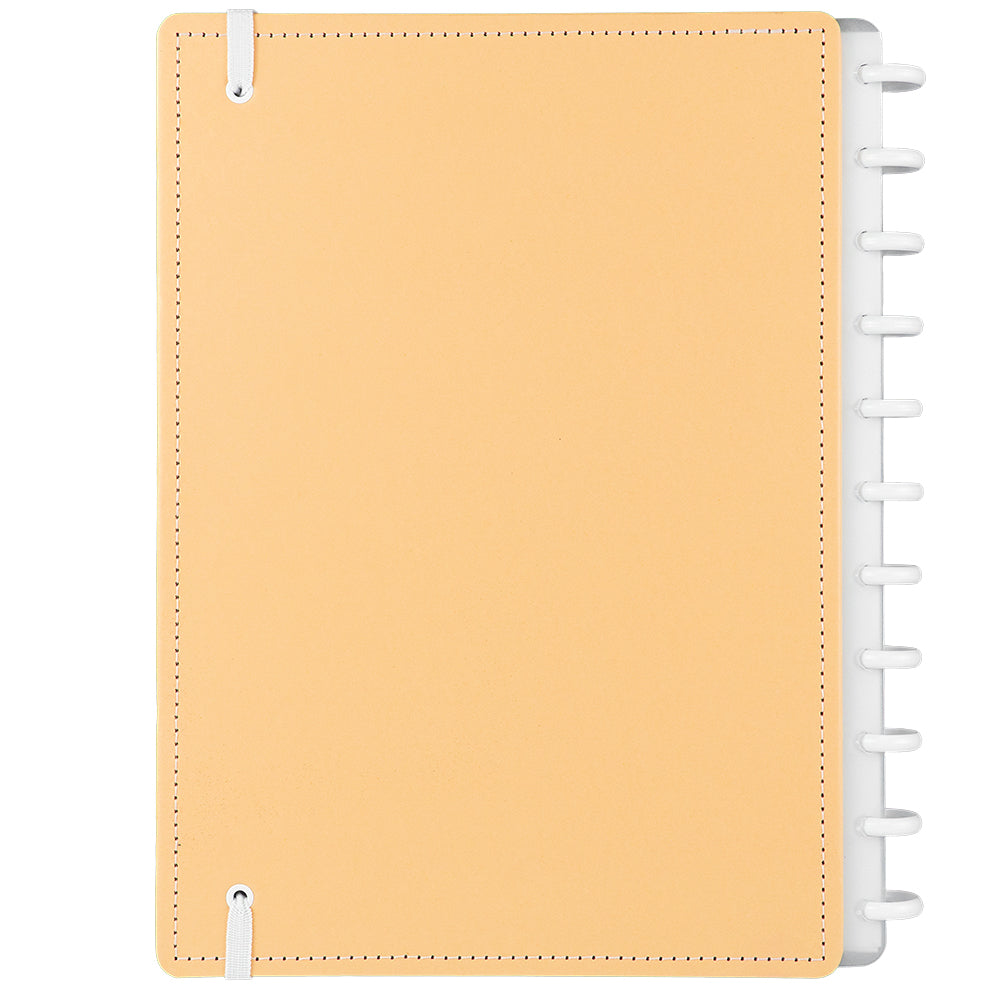 Caderno Laranja Pastel