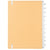 Caderno Laranja Pastel