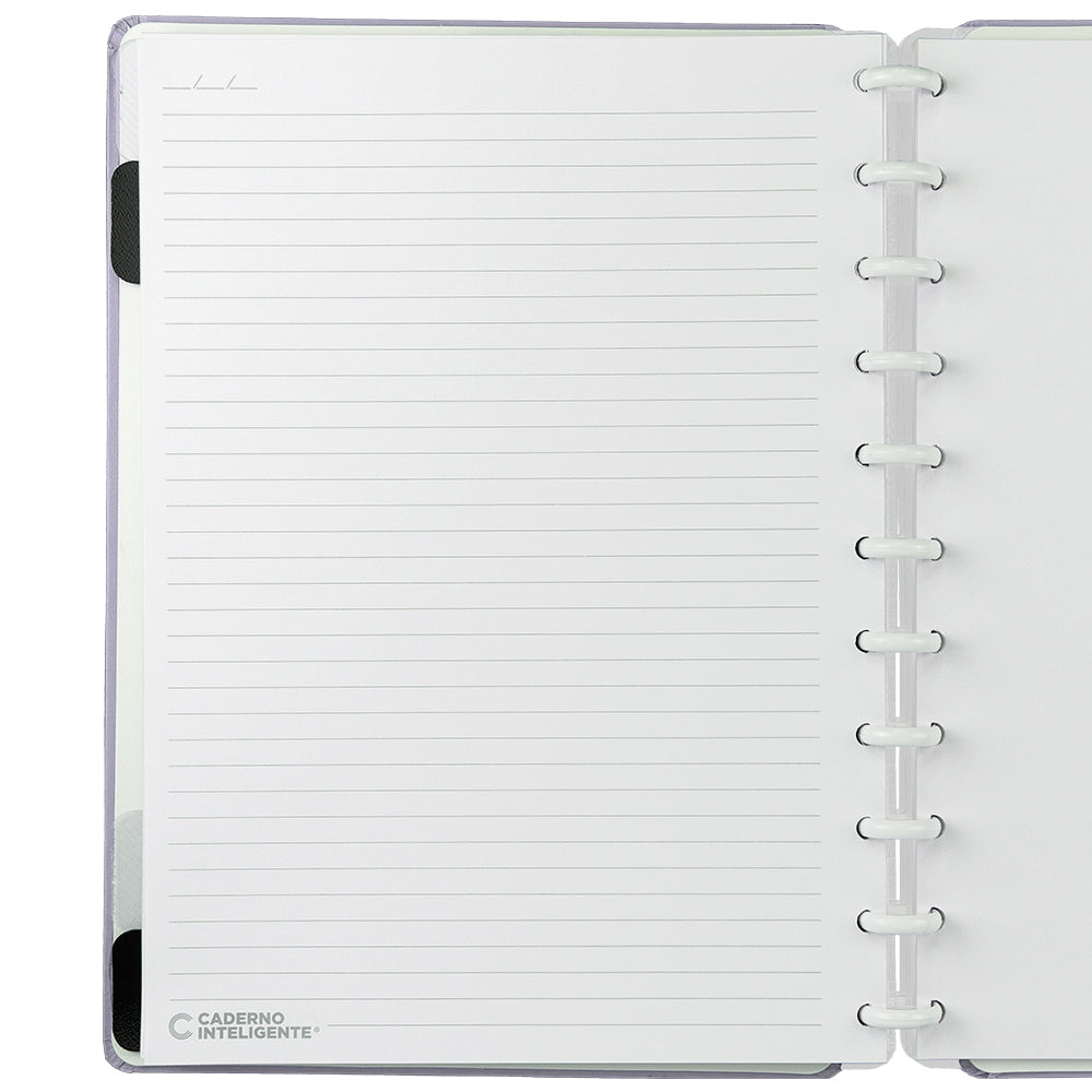 Caderno Inteligente Lilás Pastel