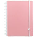 CADERNO ROSE PASTEL
