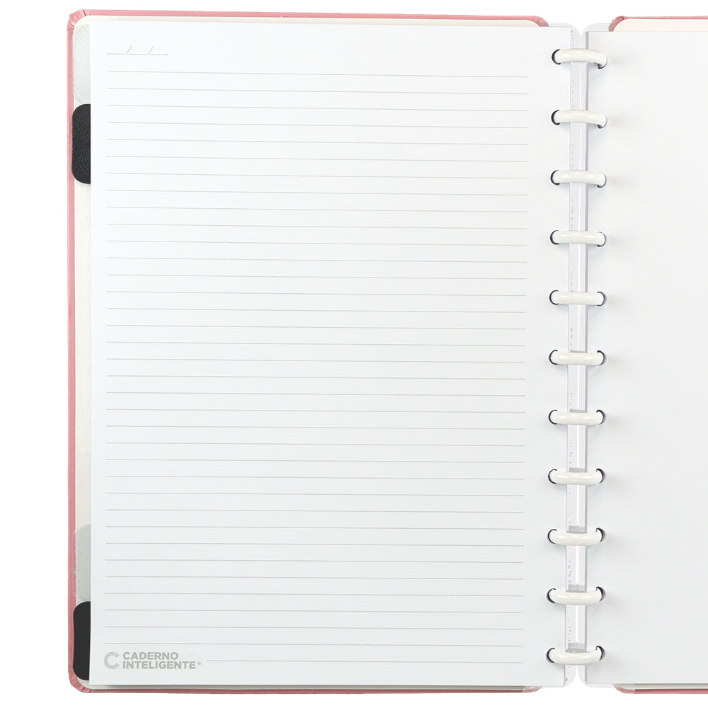 Caderno Inteligente Rose Pastel