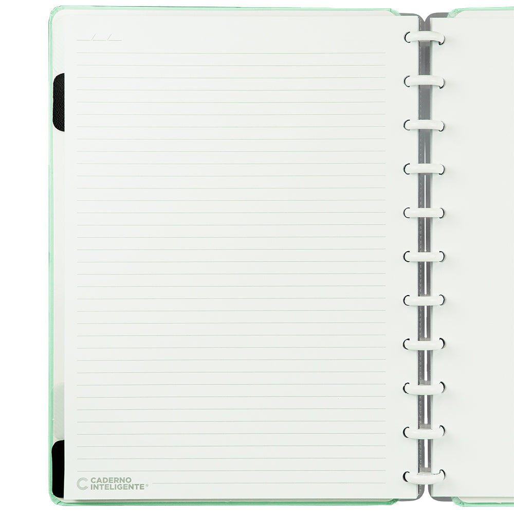 Caderno Inteligente Verde Pastel