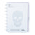 Caderno Alexandre Herchcovitch White Ink