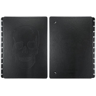 CAPA E CONTRA CAPA  Herchcovitch White Ink Caderno Inteligente ®