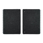 CAPA E CONTRACAPA LETS GLITTER NEON BLACK Caderno Inteligente ®