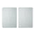 CAPA E CONTRACAPA LETS GLITTER SILVER 2.0 Caderno Inteligente ®