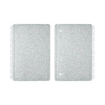CAPA E CONTRACAPA LETS GLITTER SILVER 2.0 Caderno Inteligente ®