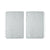 CAPA E CONTRACAPA LETS GLITTER SILVER 2.0 Caderno Inteligente ®