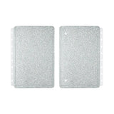 CAPA E CONTRACAPA LETS GLITTER SILVER 2.0 Caderno Inteligente ®