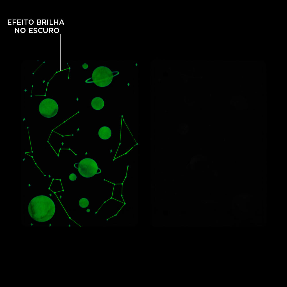 CAPA E CONTRACAPA PURPLE GALAXY BY GOCASE Caderno Inteligente ®