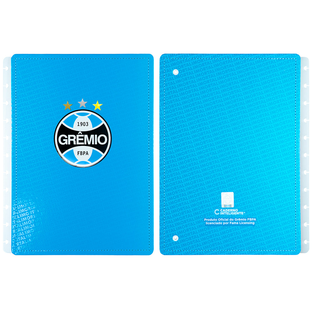 Capa e Contracapa Grêmio Imortal Azul