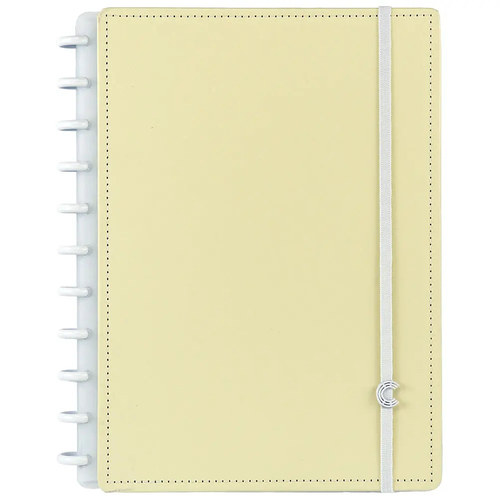 Caderno Amarelo Pastel Caderno