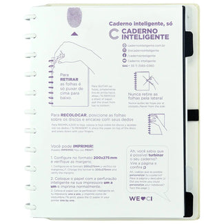 Caderno Amarelo Pastel Caderno