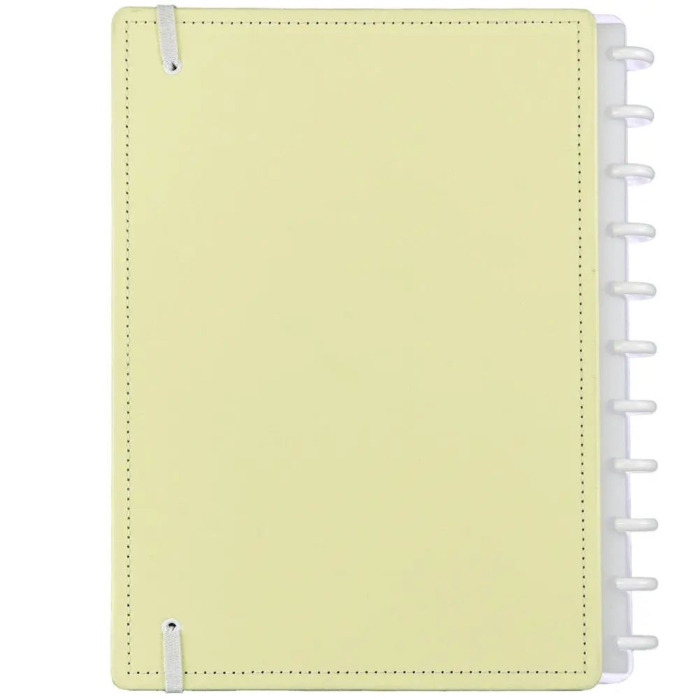 Caderno Amarelo Pastel Caderno